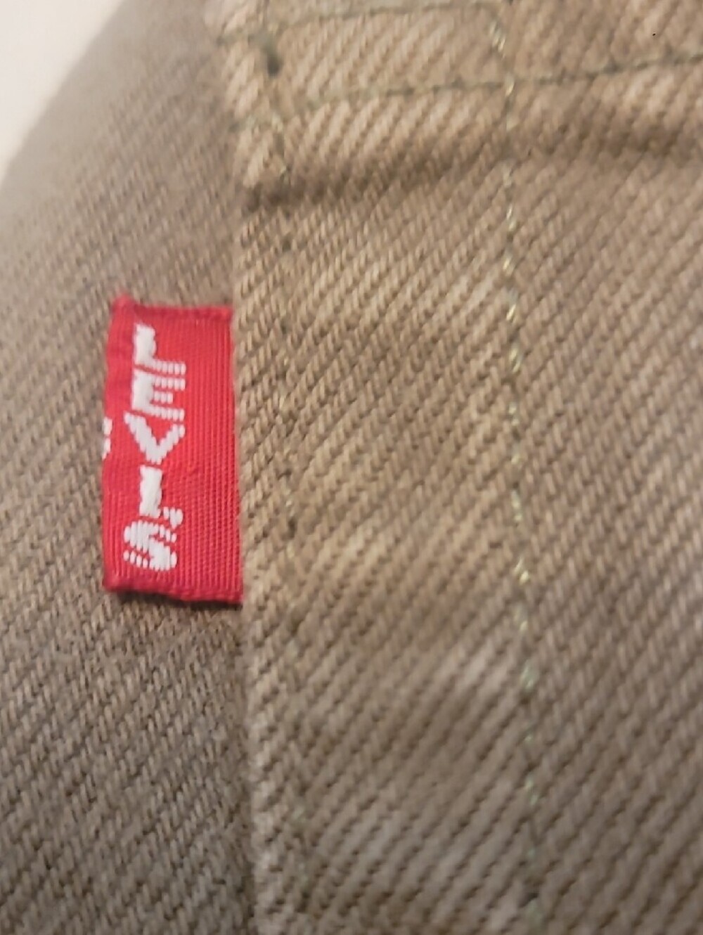Levi's Vintage Big E Men's Green Straight Jeans with Red Tab - Picture 3 of 10